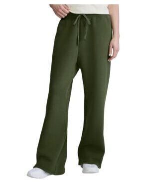 Wide Leg Fleece Sweatpants 30 Inseam Midweight Standard Fit